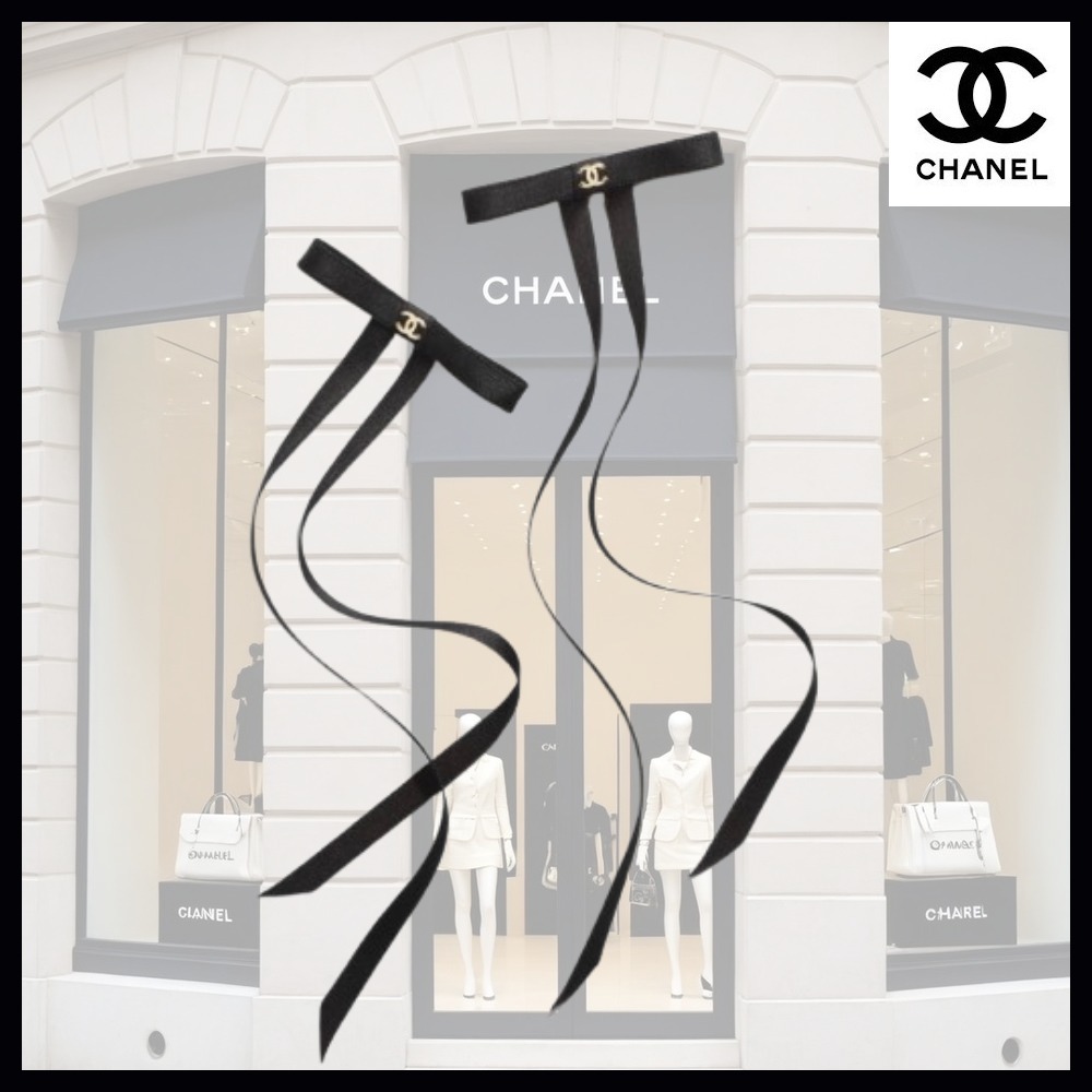 【リボンがかわいい♡】CHANEL バレッタ セット