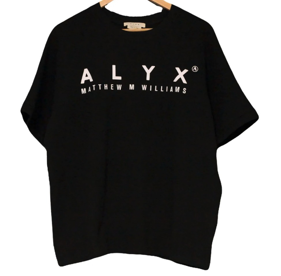 【1017 ALYX 9SM】WAFFLE T-SHIRT THERMAL/M/BK