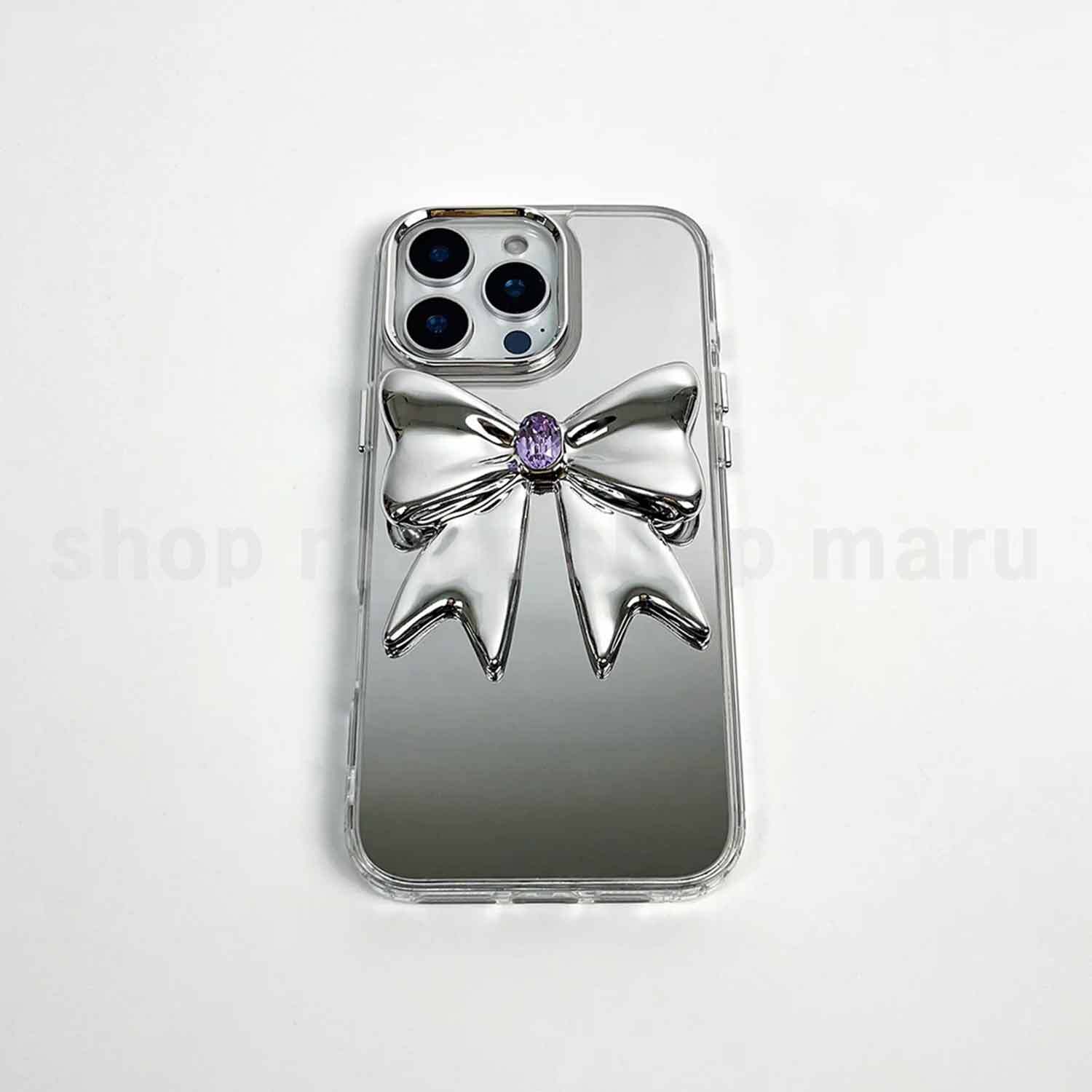 関税込み XTENDED iDENTiTY 3Dリボン BOWデザイン iPhoneケース XTENDED iDENTiTY◇BOW iPHONE ケース◇2色