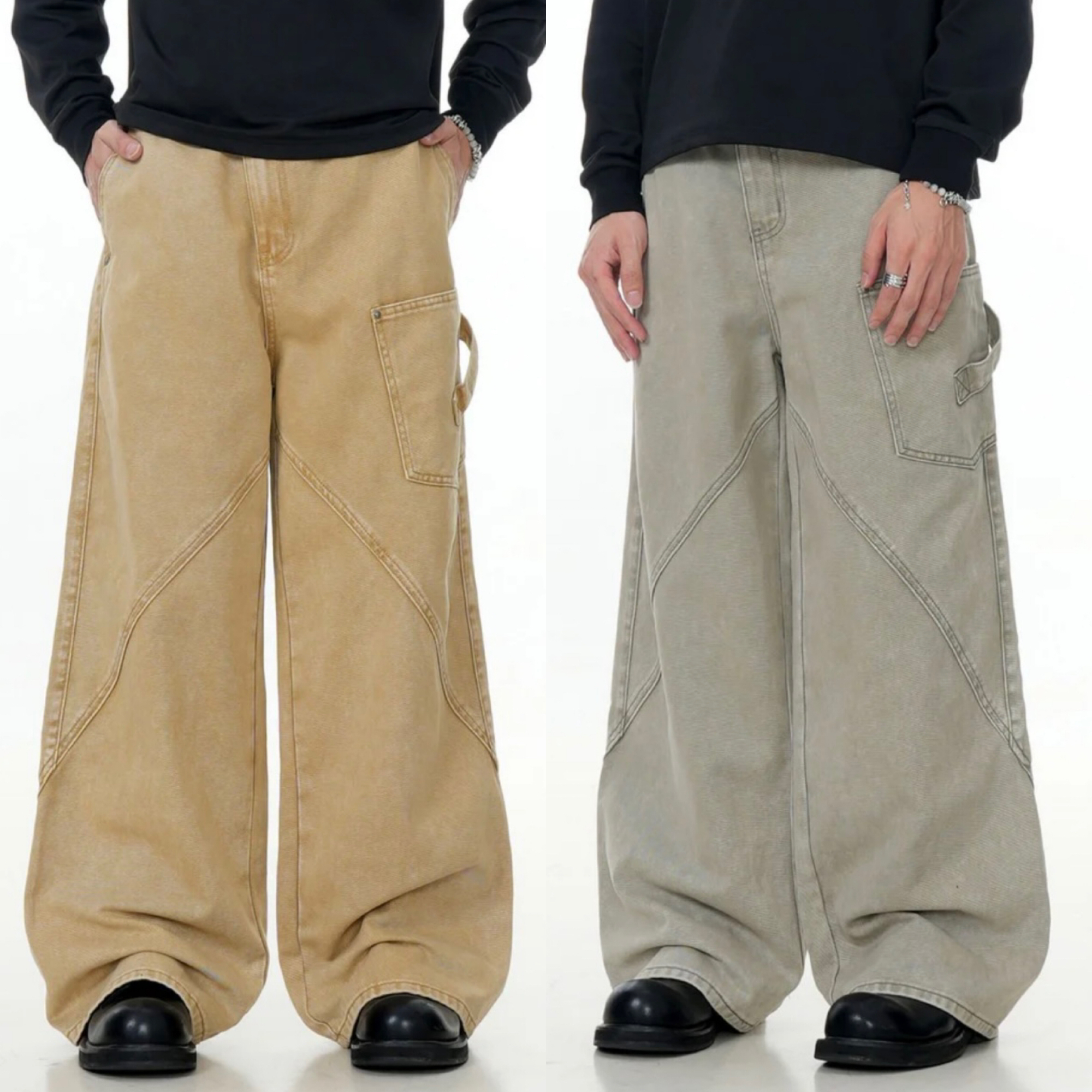 国内で当店のみ CZ Basics バギージーンズ パンツ y2k