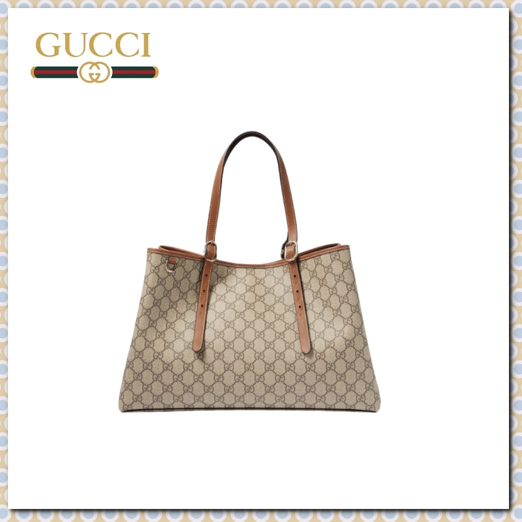 ■ GUCCI (グッチ) GG キャンバス ミディアム トートバッグ