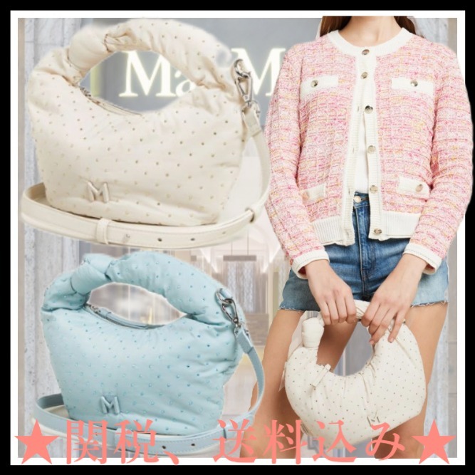 DT★Max Mara★spiano ラインストーンパッド入りバッグ
