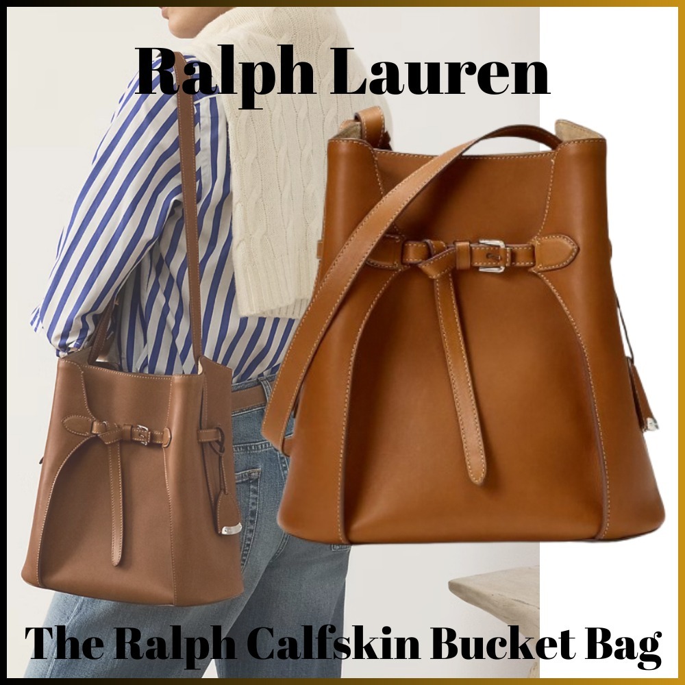 Ralph Lauren★The Ralph カーフスキン バケット バッグ