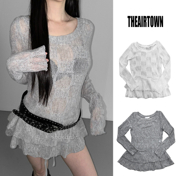 【THEAIRTOWN】 anime knit ops ★4color