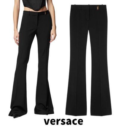 Gianni Versace - パンツ ズボン スラックス 黒 ブラック