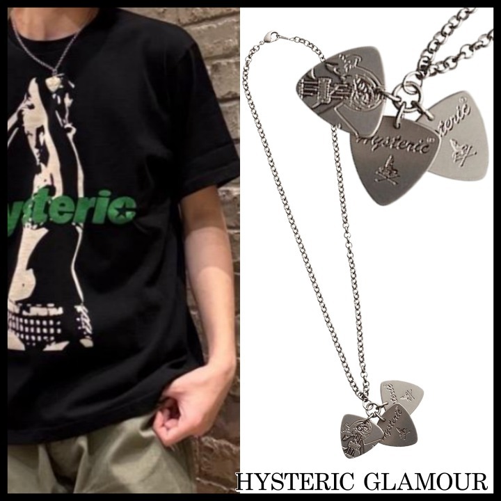◆HYSTERIC GLAMOUR◆ギターピックネックレス ユニセックス