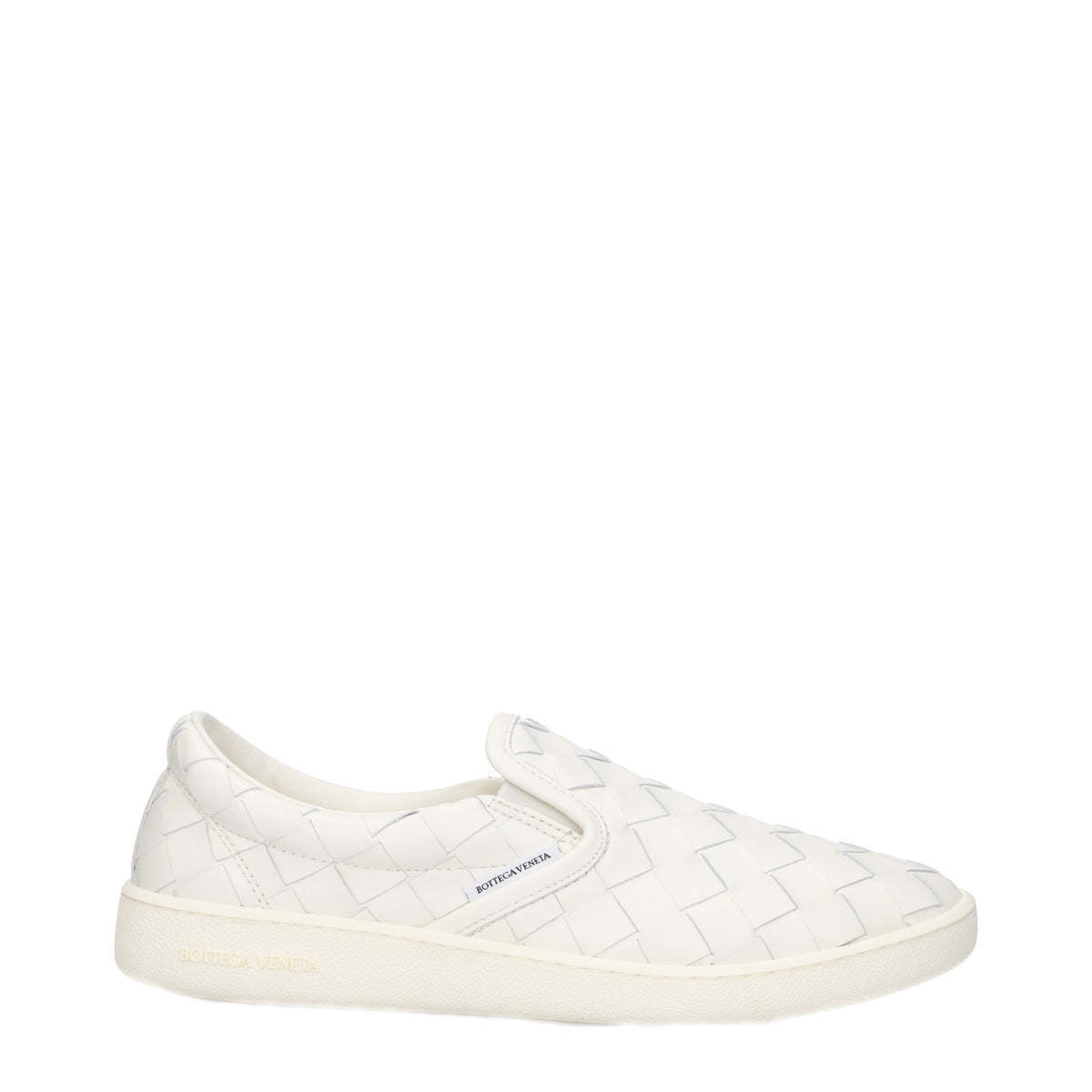 スニーカー BOTTEGA VENETA   Slip on Men Leather Beige/Ivory