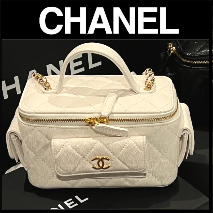 【かわいい★】CHANEL ヴァニティバッグ