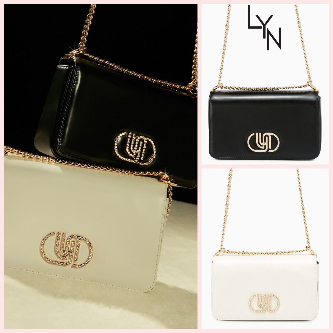 【Lyn】Moon Party Infinite Crossbody M ショルダーバッグ LYN】Moon Party Infinite Crossbody Bag M クロスボディ