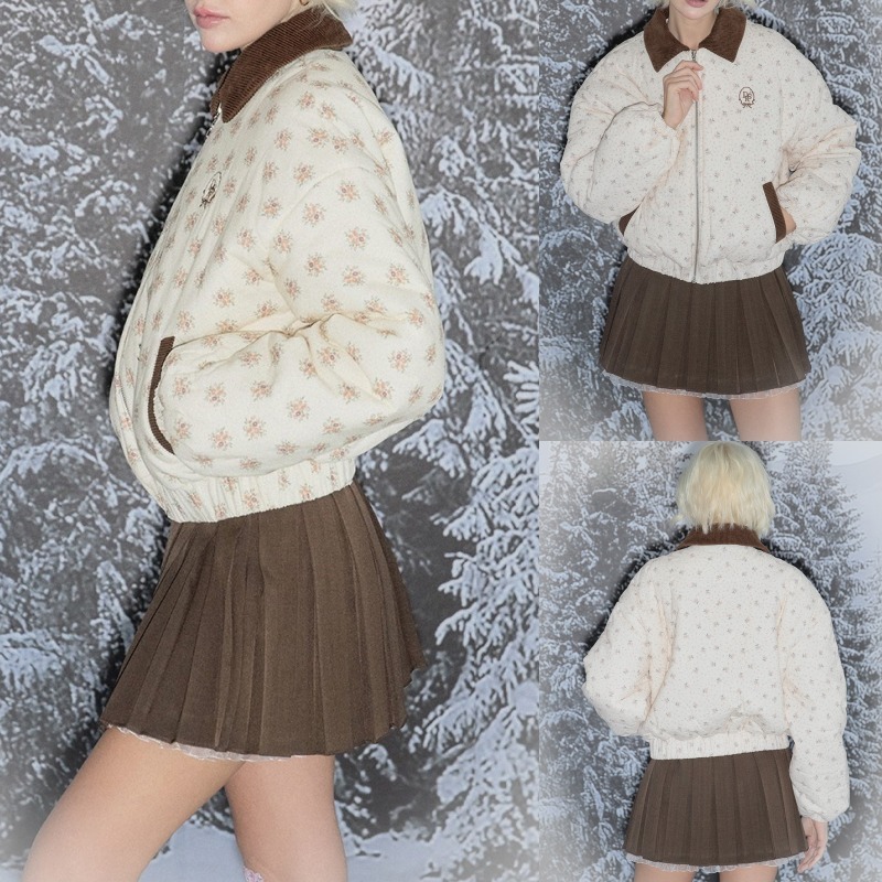 ジャケット FLOWER CORDUROY COLLAR JK