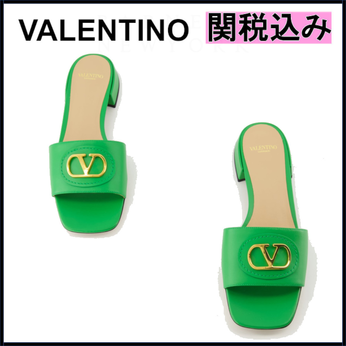 国内発送★VALENTINO★Vlogo ミュール