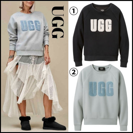 ブラック（黒）系 UGG(アグ) スウェット・トレーナー(レディース