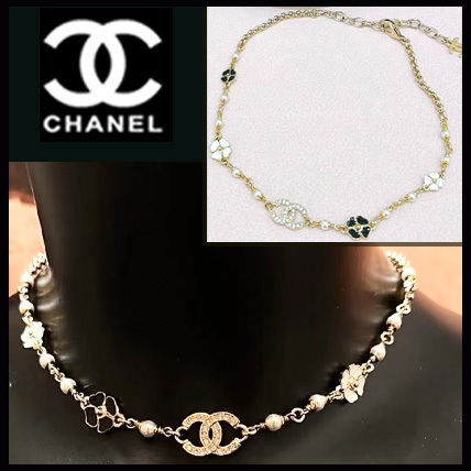 上品なかわいさ♪【 CHANEL 】クローバー チョーカー♡