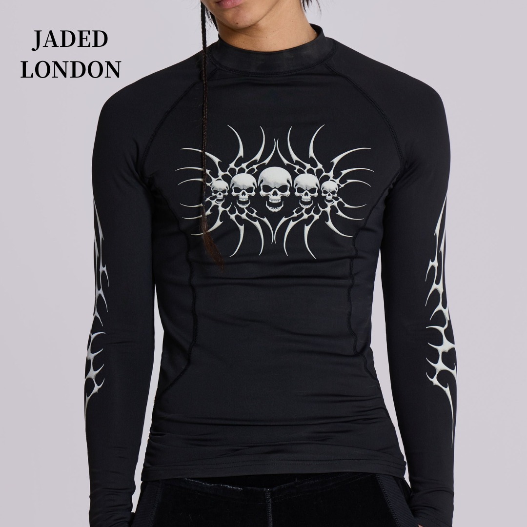 関税送料込【JADED LONDON】Exo Long Sleeve Top