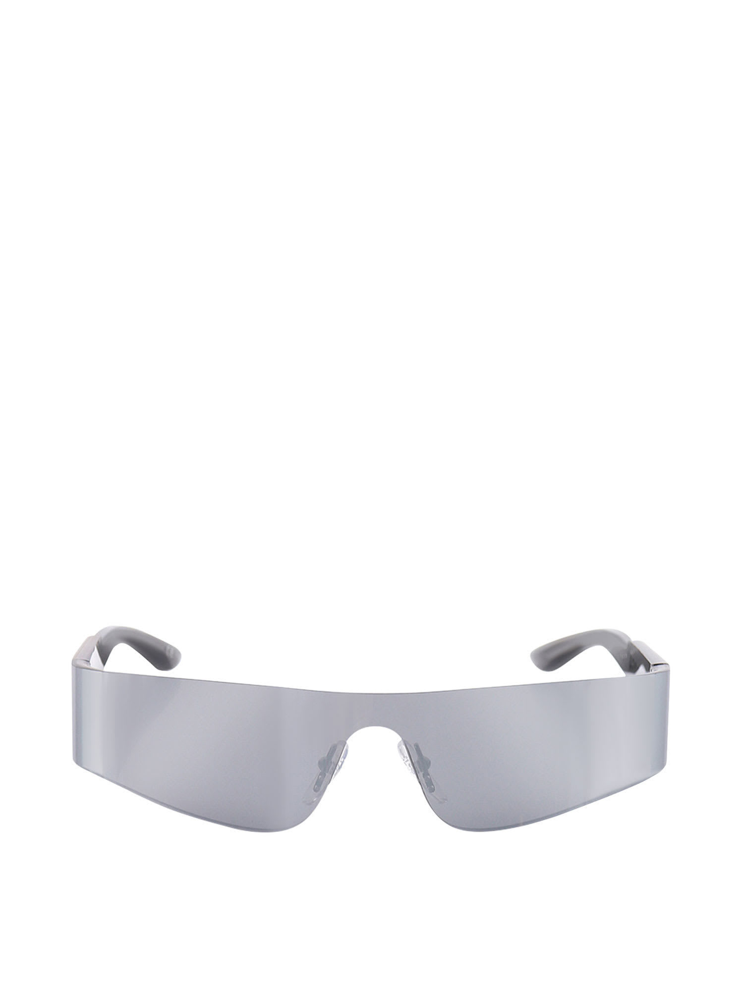 【送料&関税込】Balenciaga Silver Acetate Mono Rectangle Sun