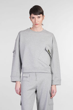 GANNI ガニー スウェットシャツ ISOLI BD OVERSIZED SWEATSHIRT