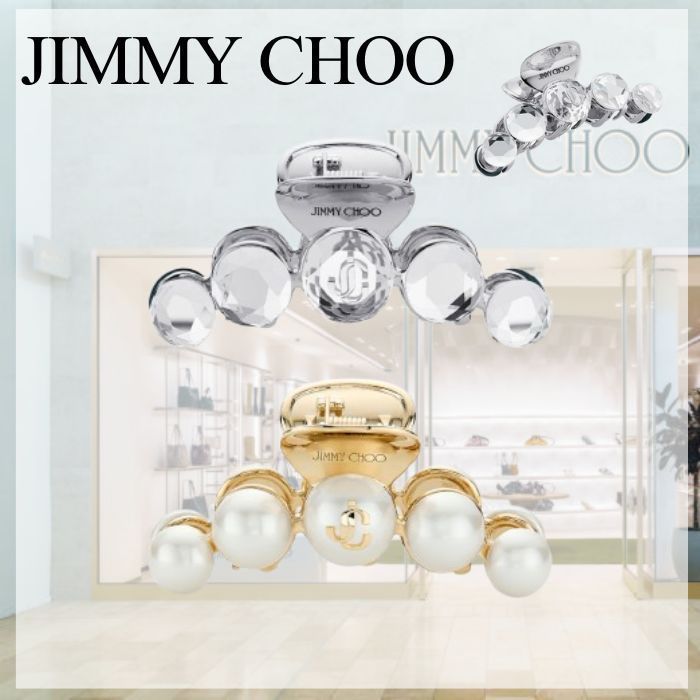 国内直営【JIMMY CHOO】クロー ヘアクリップ プレゼント にも