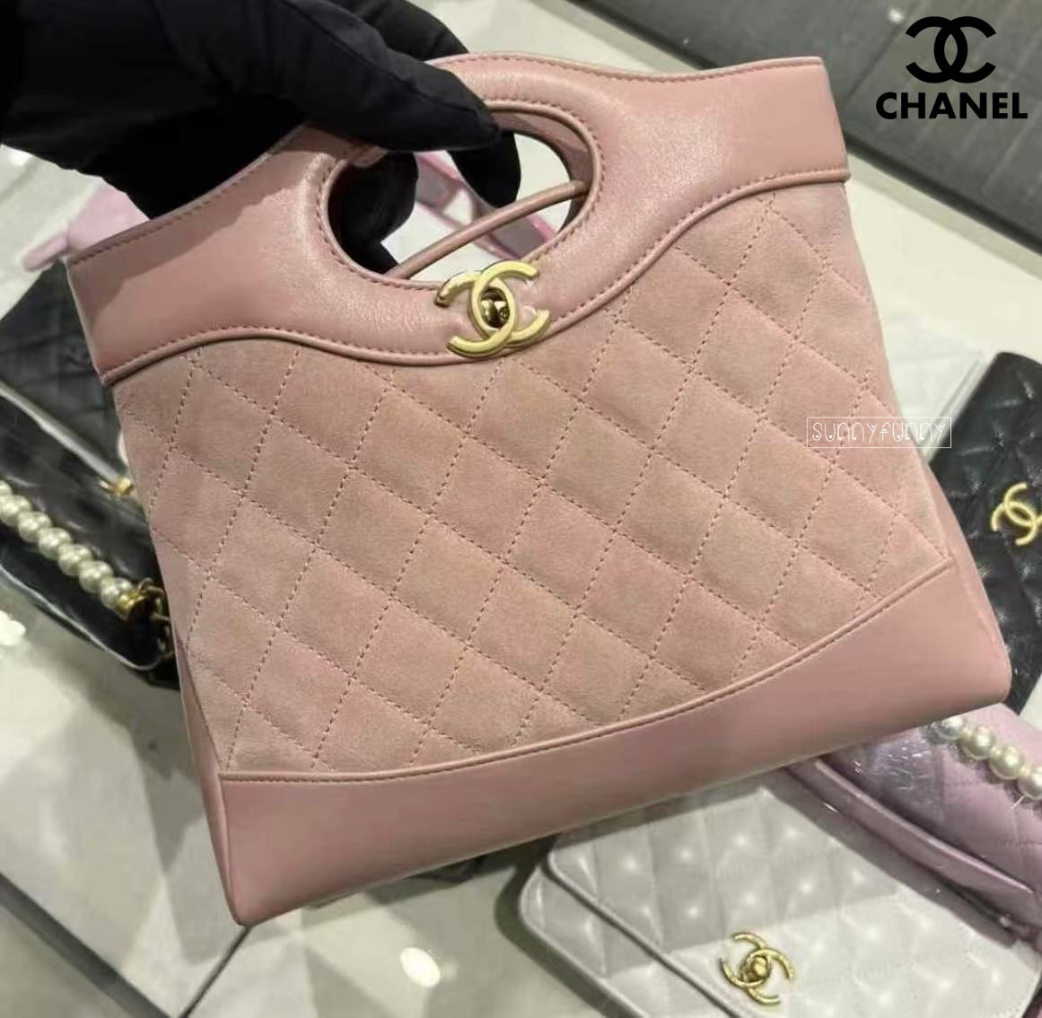《25P★》CHANEL 31 31バッグ 可愛い 大人気 異素材