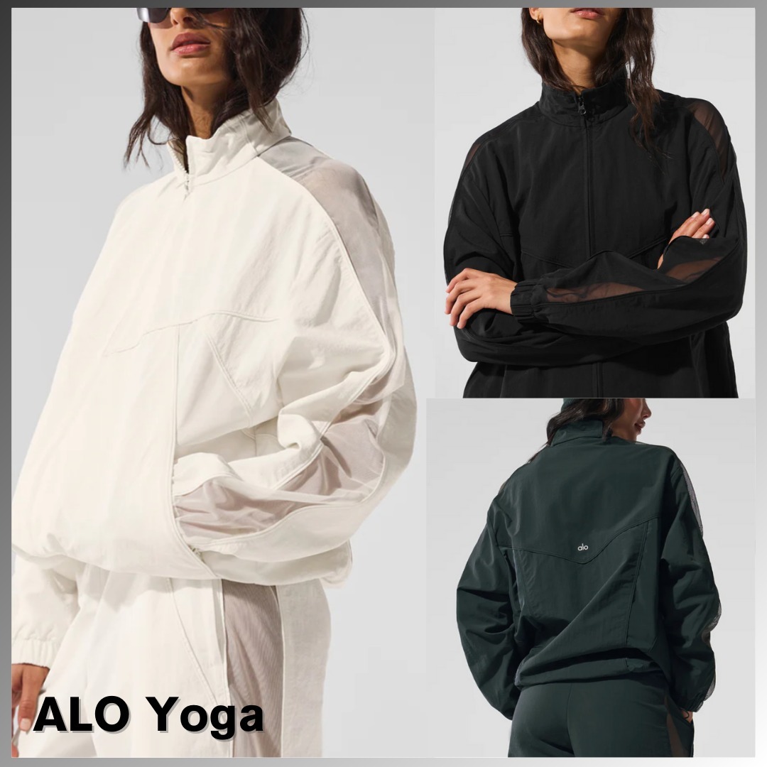 【Alo Yoga 】オリジン フルジップ トラックジャケット