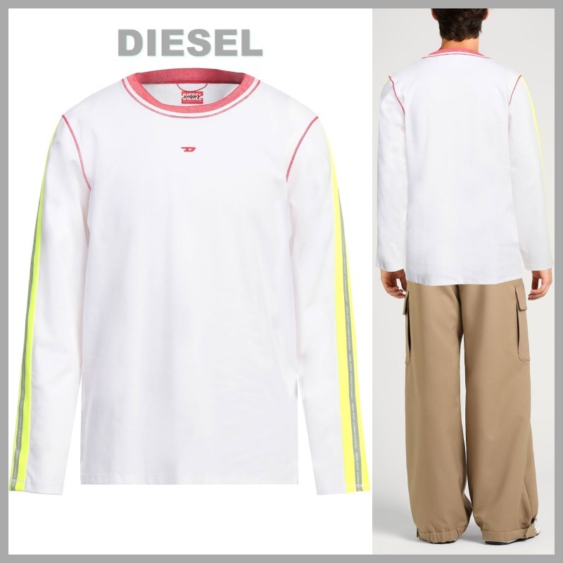 【DIESEL】ロゴ 長袖 Tシャツ ロンT *送料/関税込み*