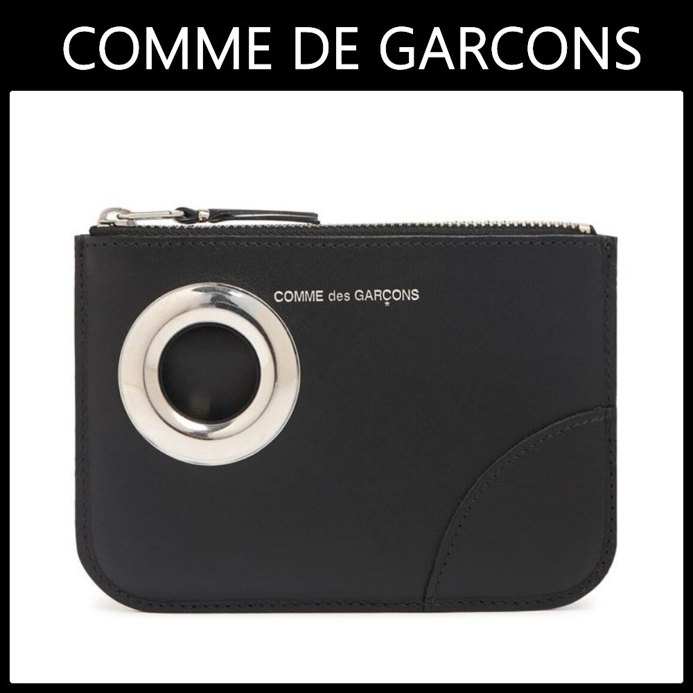 ■COMME DE GARCONS■シルバーアウトレットミニポーチ