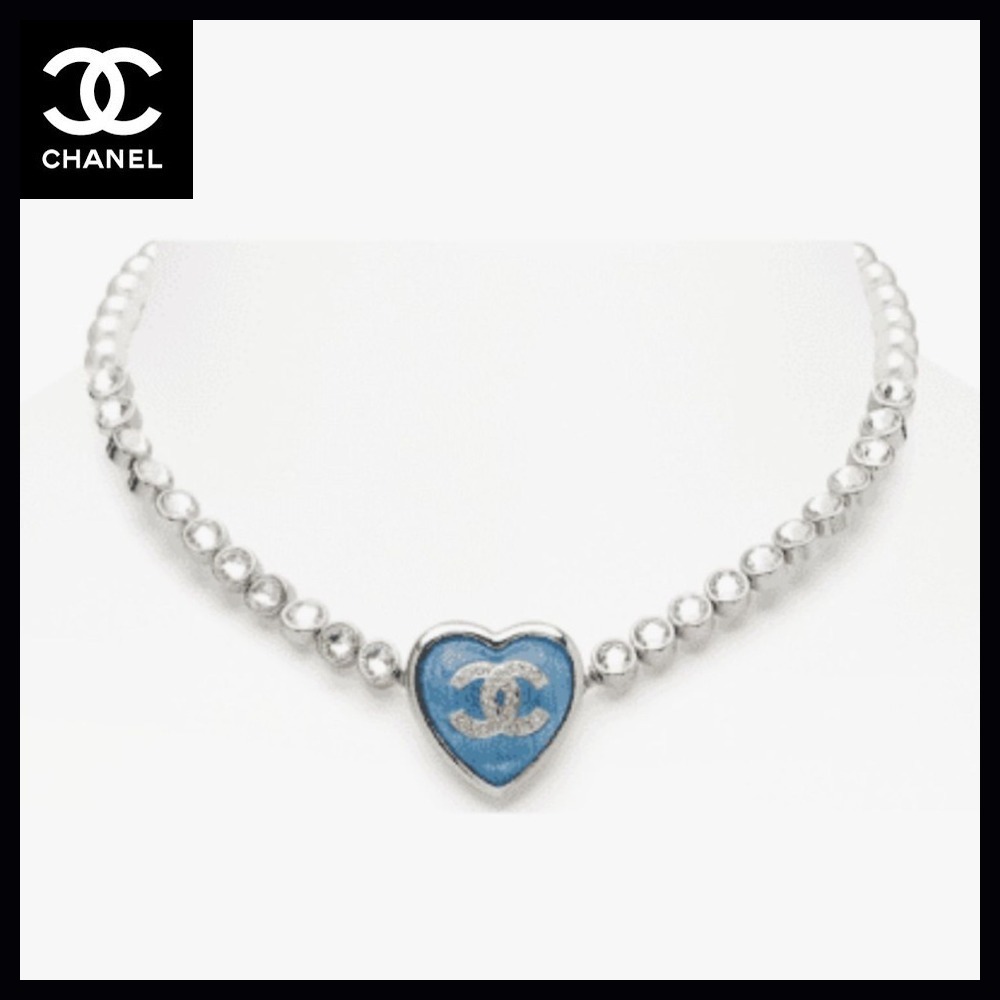 【首元煌めくハート♪】CHANEL チョーカー☆