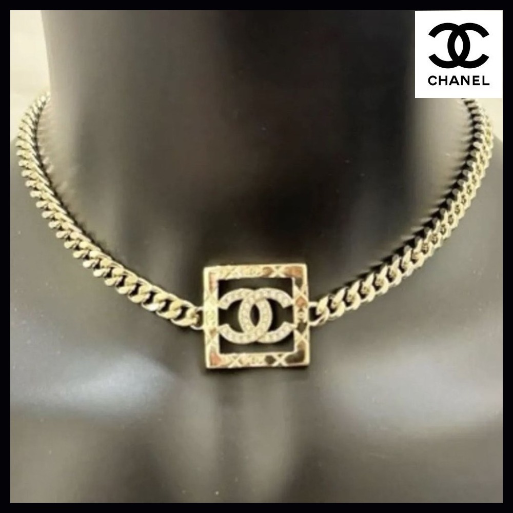 【クールに決まる】CHANEL CCチョーカー☆