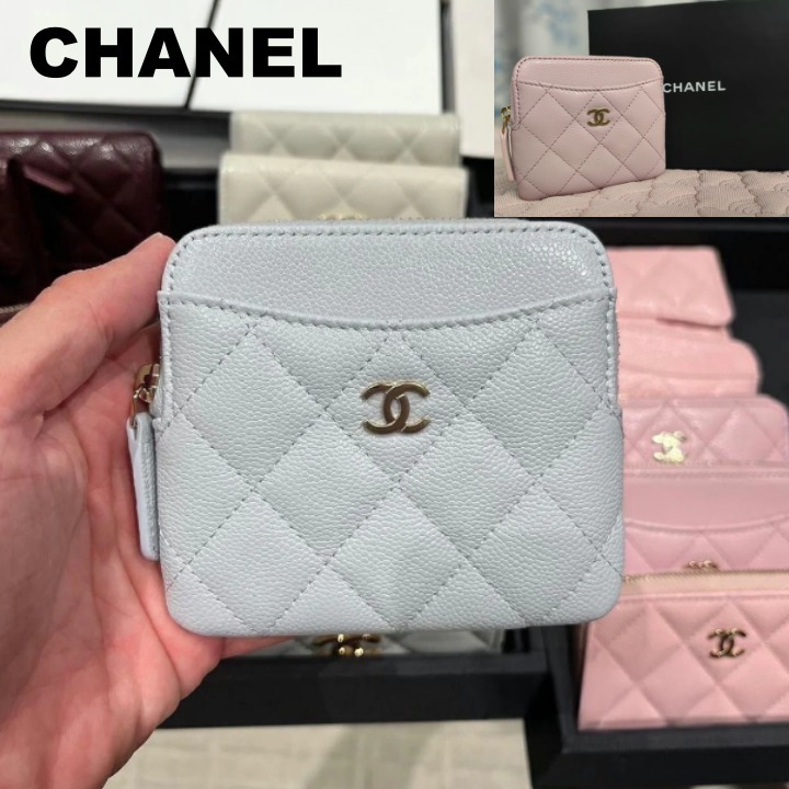 シャネル CHANEL CHANEL コインケース AP0216 マトラッセ ココマーク （B10583-NR644/ピンク）