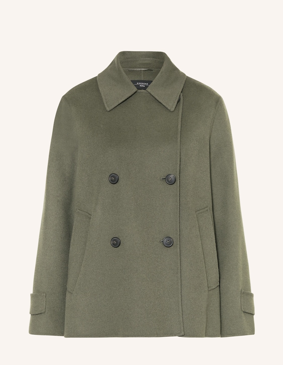 ＜AFONE＞Weekend Max Mara ウールダブルブレストピーコート