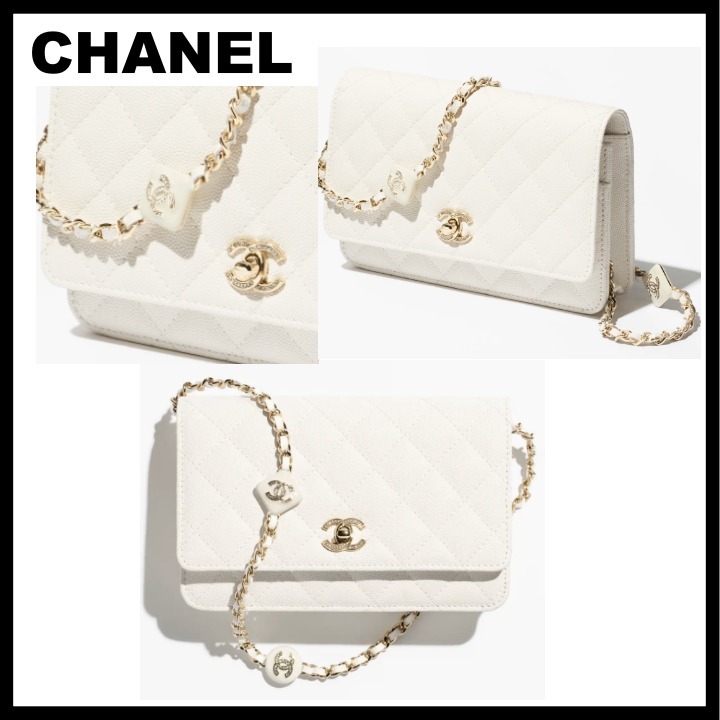 【25P愛らしいバック★】CHANEL チェーンウォレット