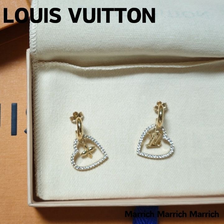 Louis Vuitton《耳元輝く♪》ピアス モノグラム アシンメトリー