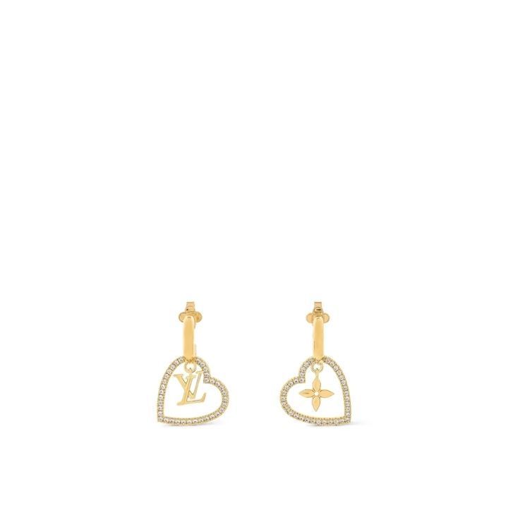Louis Vuitton《耳元輝く♪》ピアス モノグラム アシンメトリー