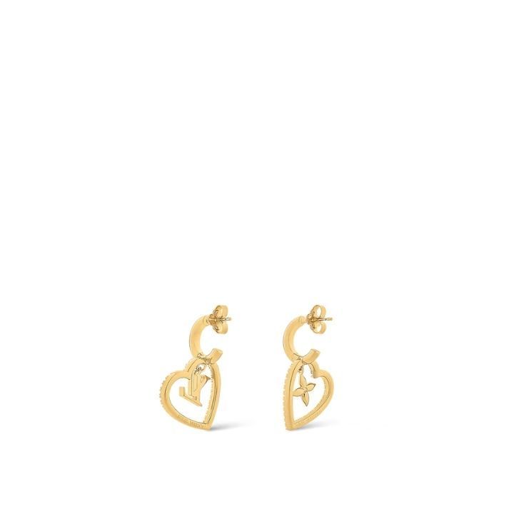 Louis Vuitton《耳元輝く♪》ピアス モノグラム アシンメトリー