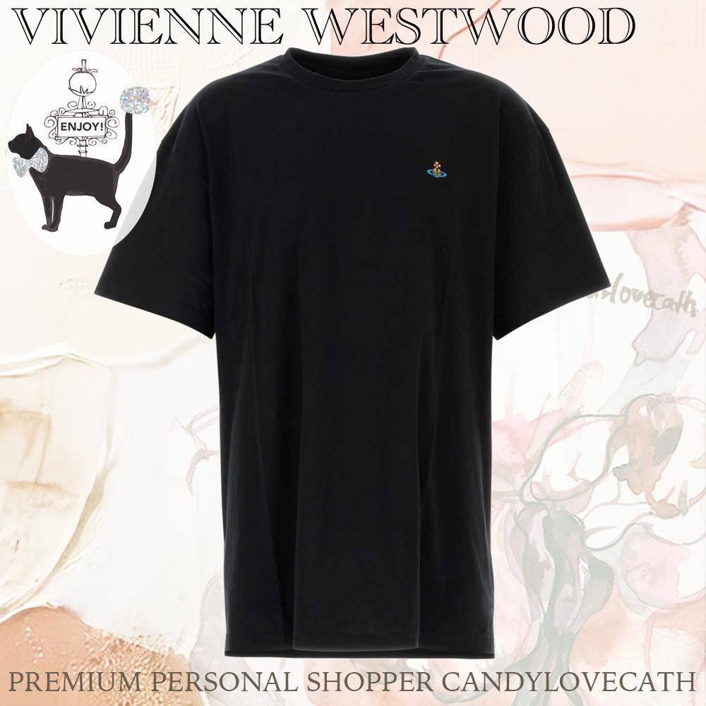 Tシャツ・カットソー VIVIENNE WESTWOOD Black Cotton Oversize T-Shirt