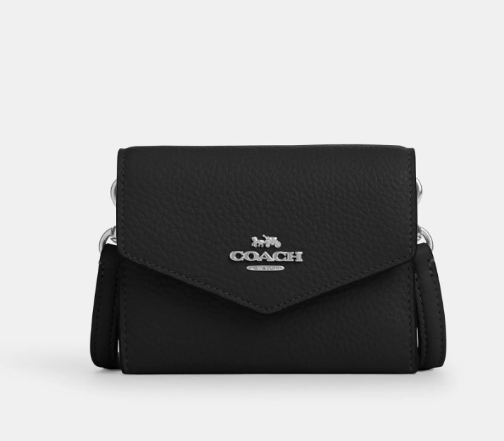 長財布 COACH Mini Envelope Wallet With Strap CU170