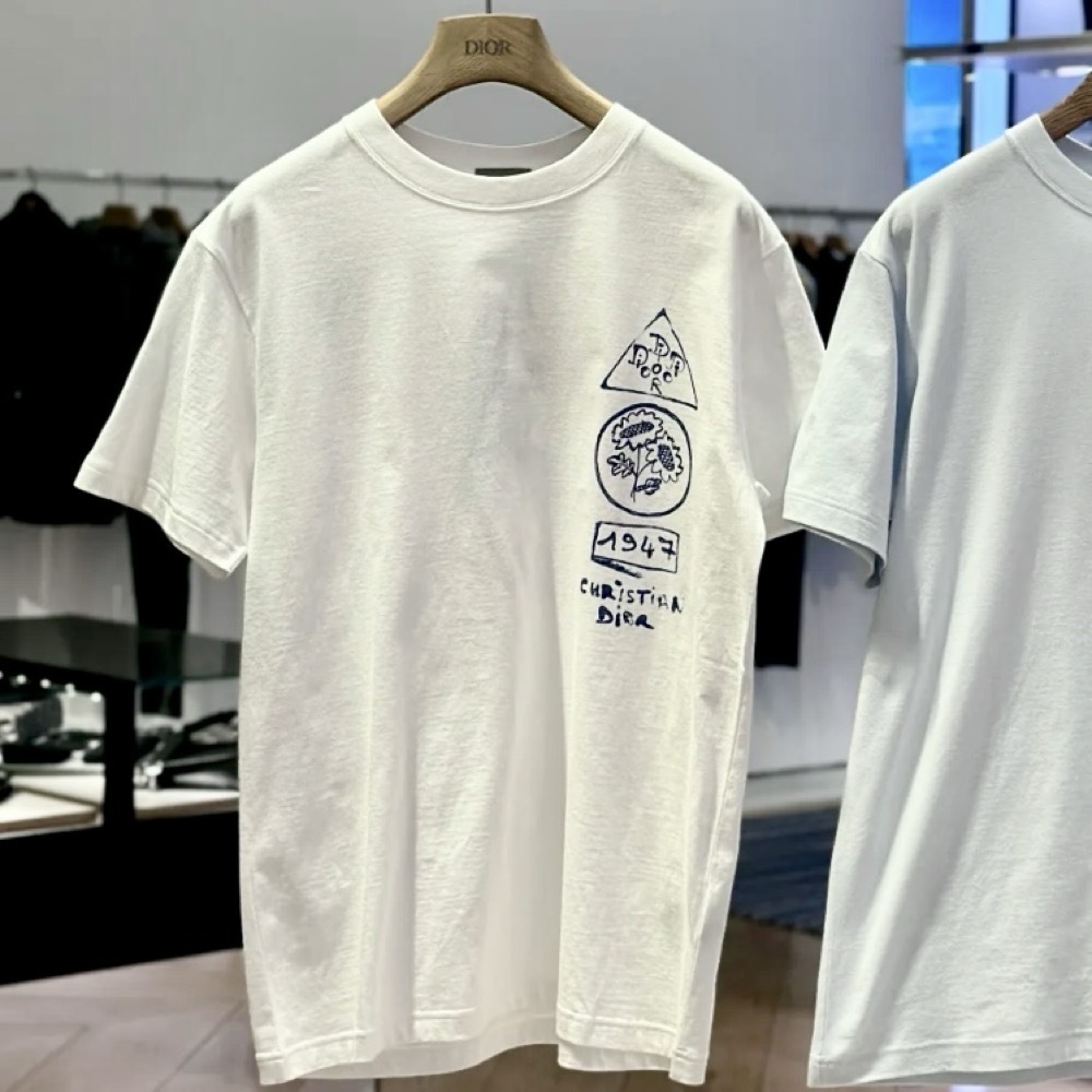 人気☆リラックス【DIOR】DIOR AND HYLTON NEL Tシャツ