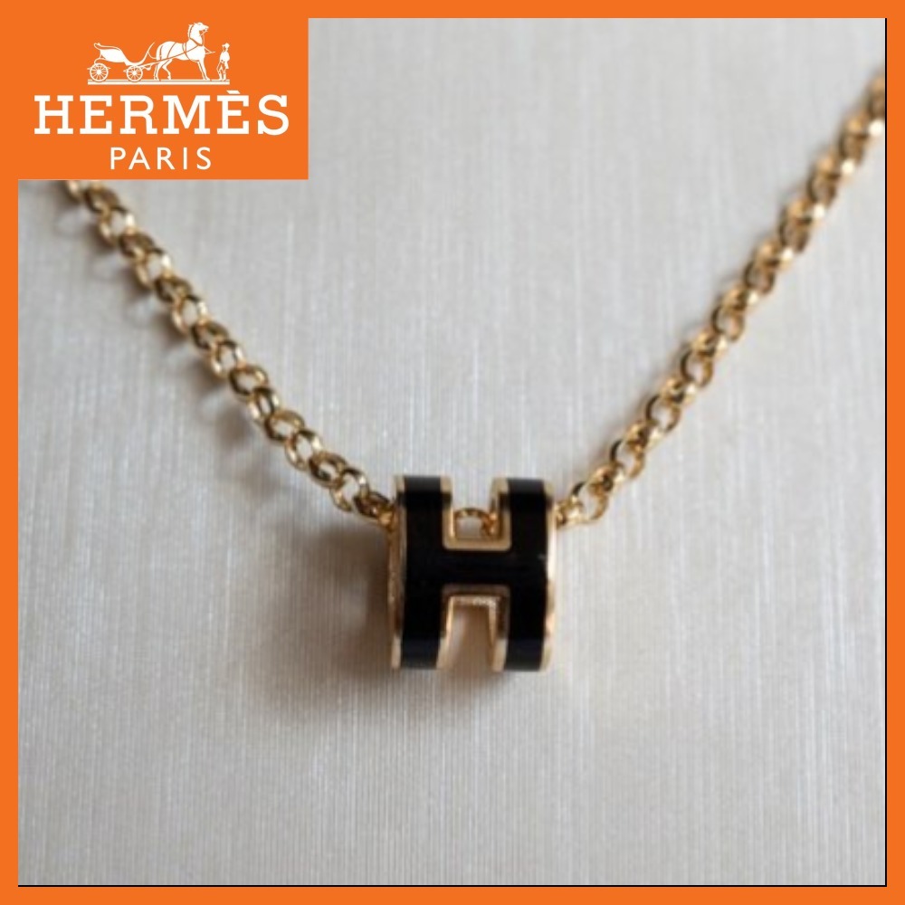 `ミニサイズの「H」ペンダント`【HERMES】Mini Pop H ペンダント