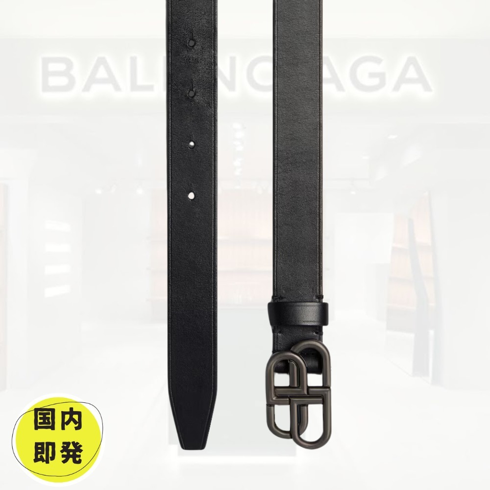 国内即発+BALENCIAGA+Bb Thin ベルト