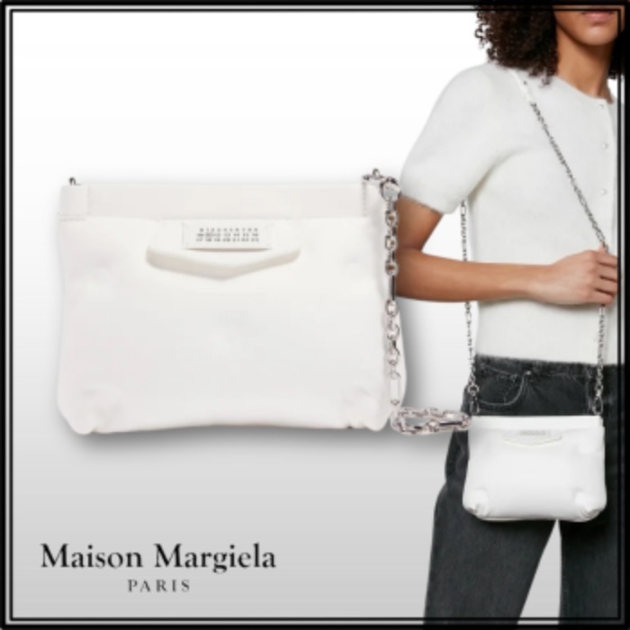 【Maison Margiela】ポシェット レザー ショルダーバッグ White