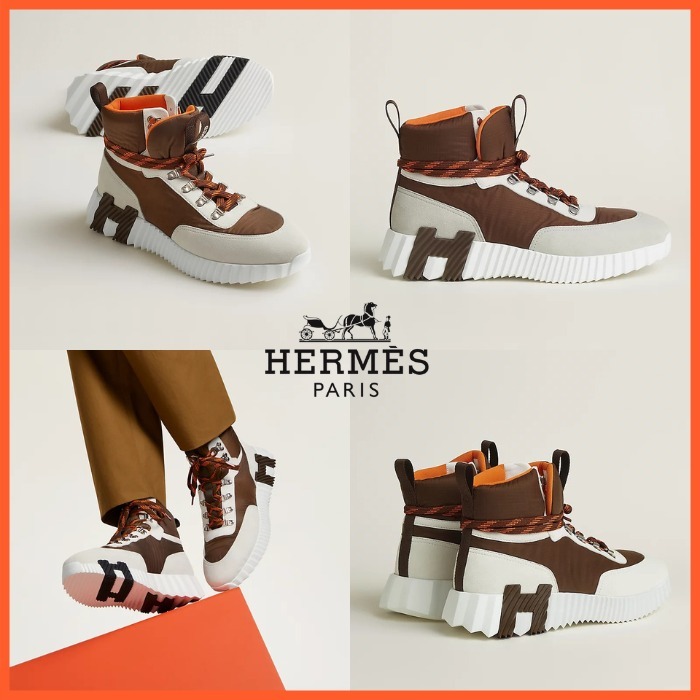 【アウトドアにも】HERMES トレッキング スニーカー 大人気♪
