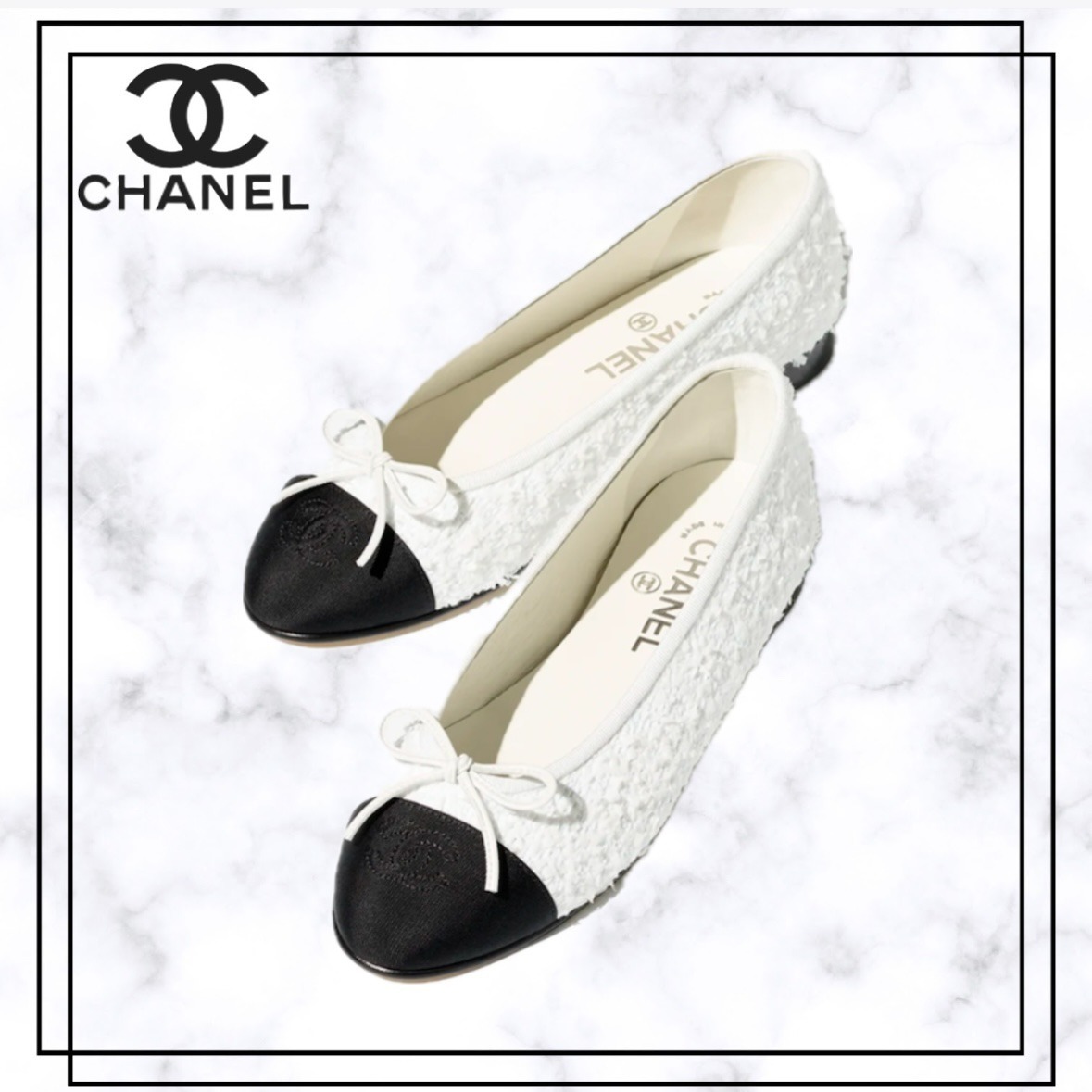 【25P/エレガンス♪】CHANEL バレリーナ