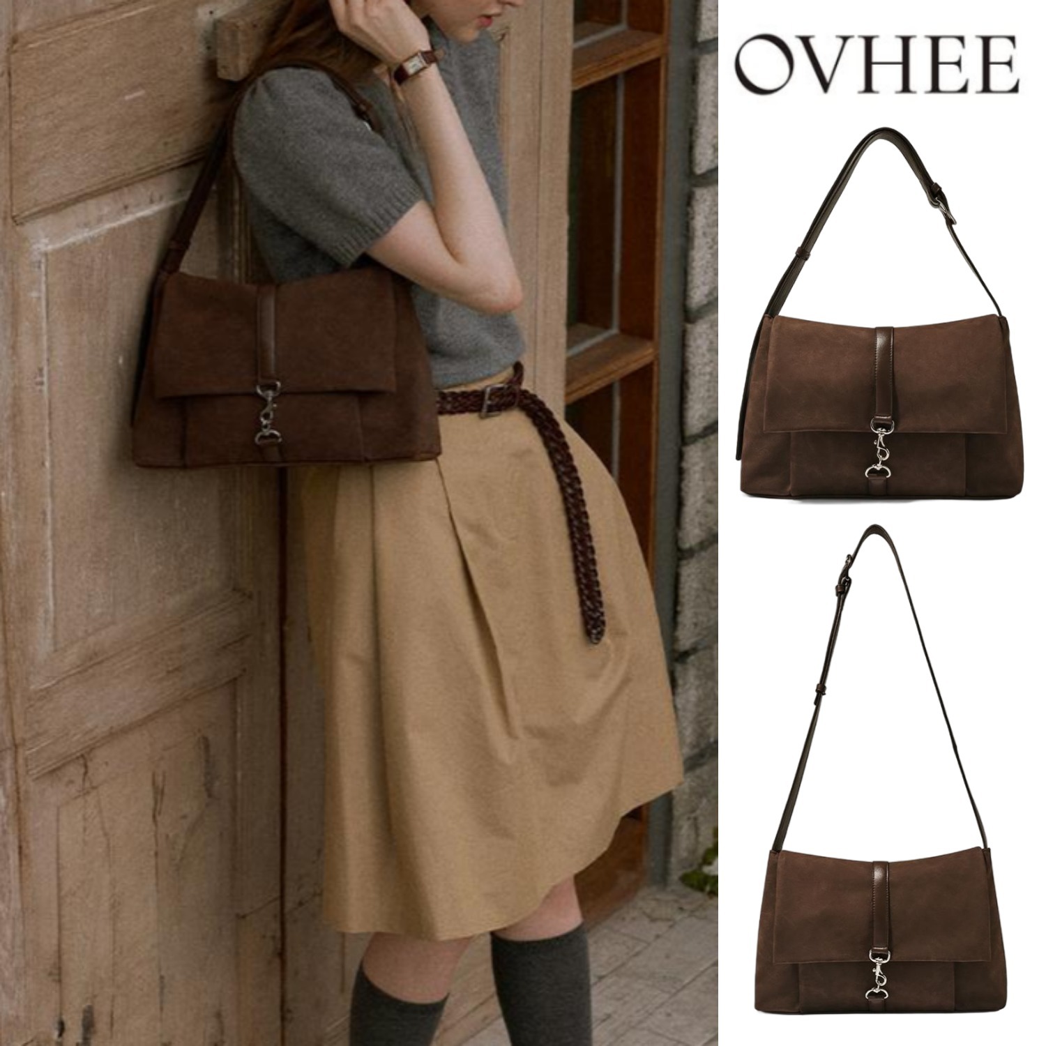 【OVHEE】クロエスエードショルダーバッグ♡
