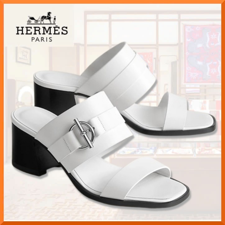 おしゃれ♪【HERMES】サンダル 《キュート》 60 ホワイト