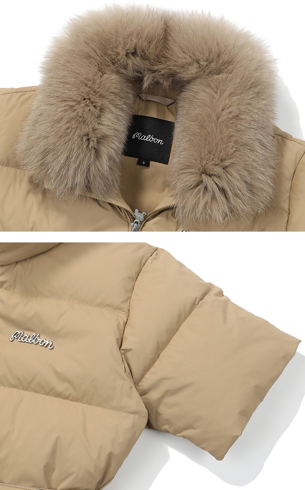 人気] Malbon Golf☆WOMAN Belted Short Sleeve Down Jacket☆