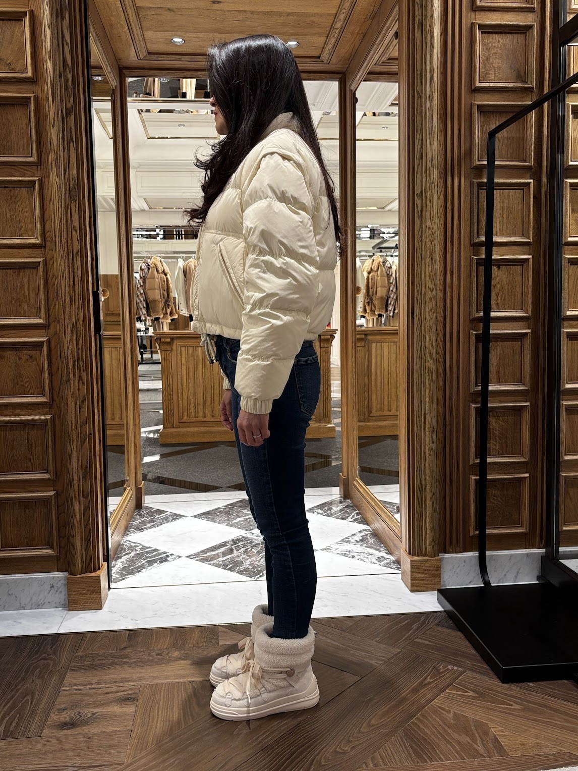 ♪直営店♪Moncler Selle ショートダウンジャケット