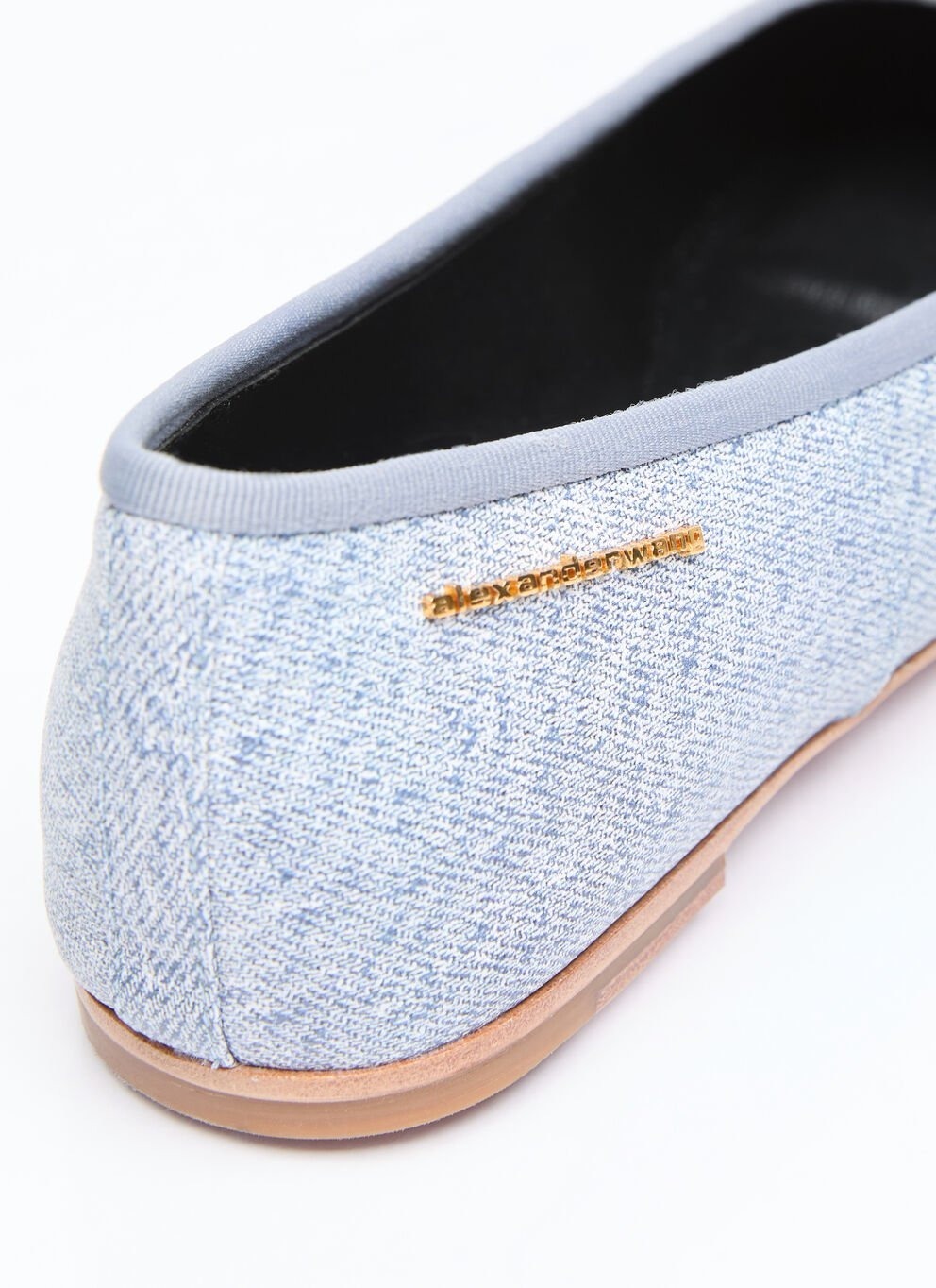 【Alexander Wang】ビリー フラット バレエシューズ＊関税込み Alexander Wang】 ビリー バレリーナフラット ブルー レザー