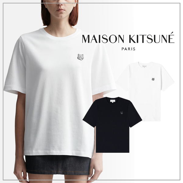【MAISON KITSUNE】BOLD FOX HEAD PATCH COMFORT Tシャツ