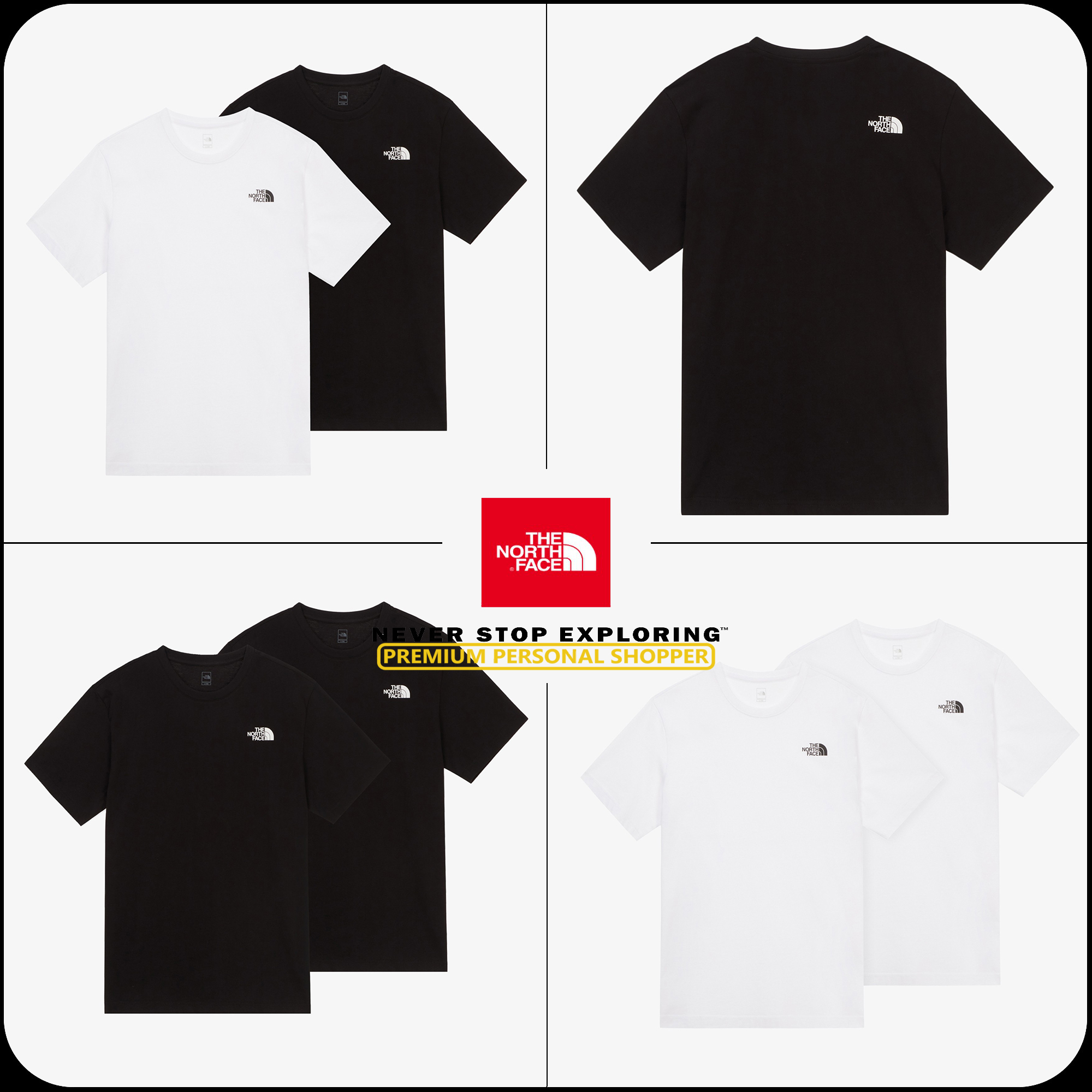 [THE NORTH FACE]★25SS★韓国人気★M'S DOUBLE UP EX S/S R/TEE