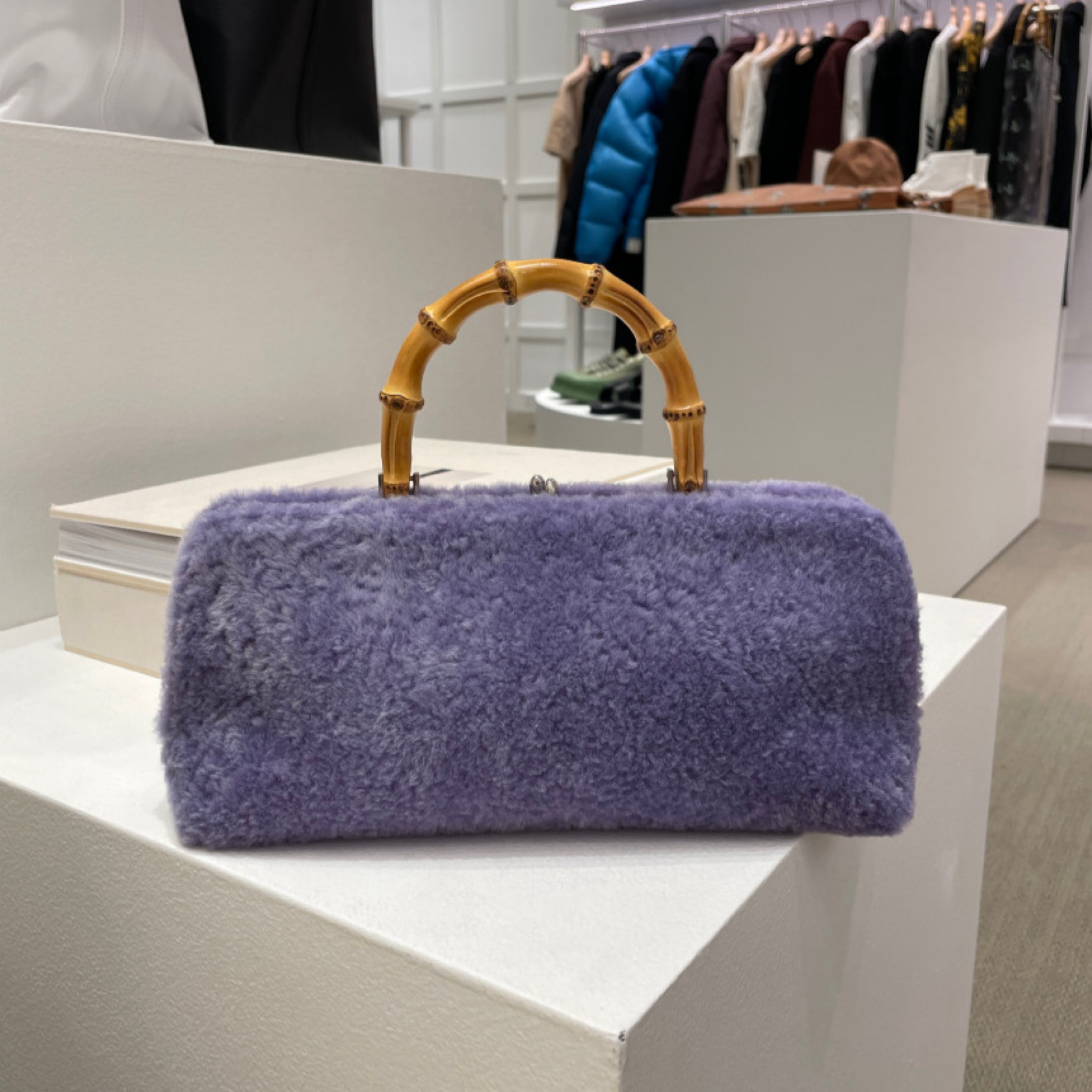 直営店☆JIL SANDER☆SALE!GOJI BAMBOO SM ハンドバッグ