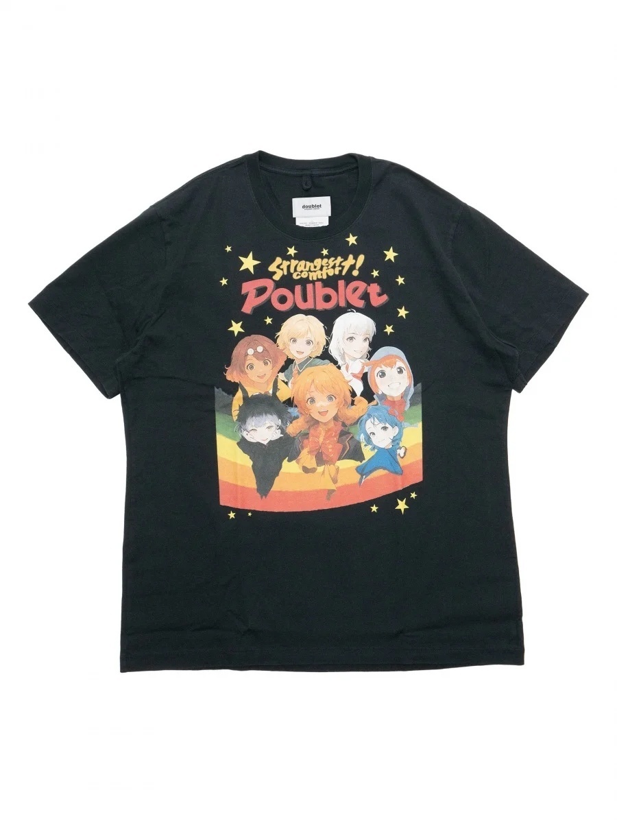 話題の【doublet】\"IDOL\" PRINT T-SHIRT